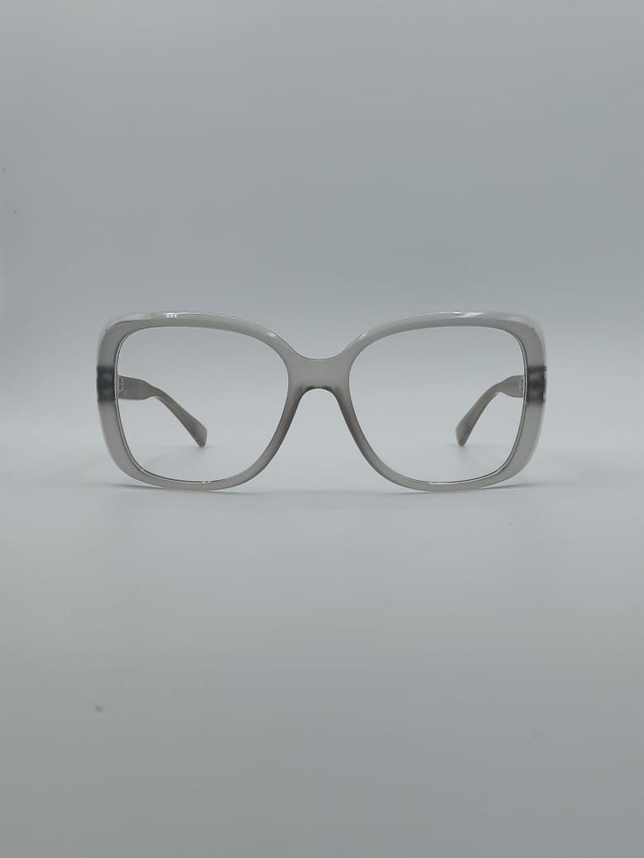 Square Grey Female Frame Optics-001