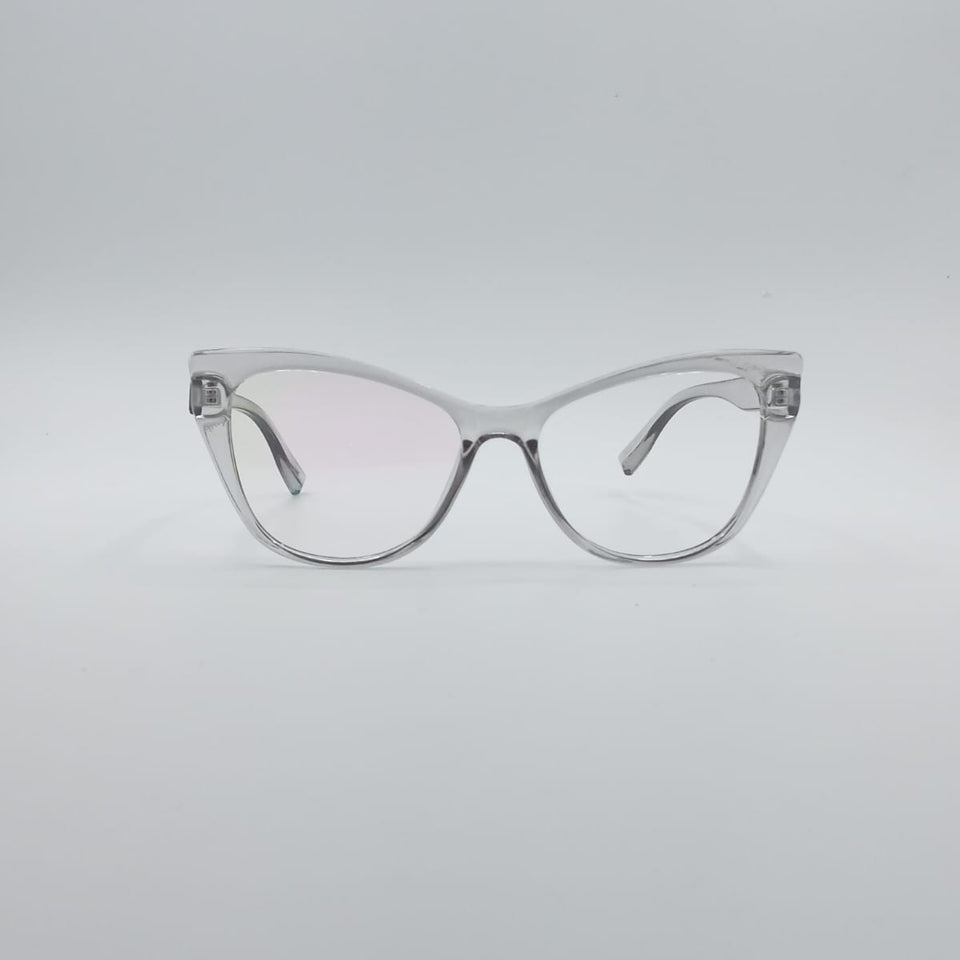 Cat Eye Translucent Frame Optics-007