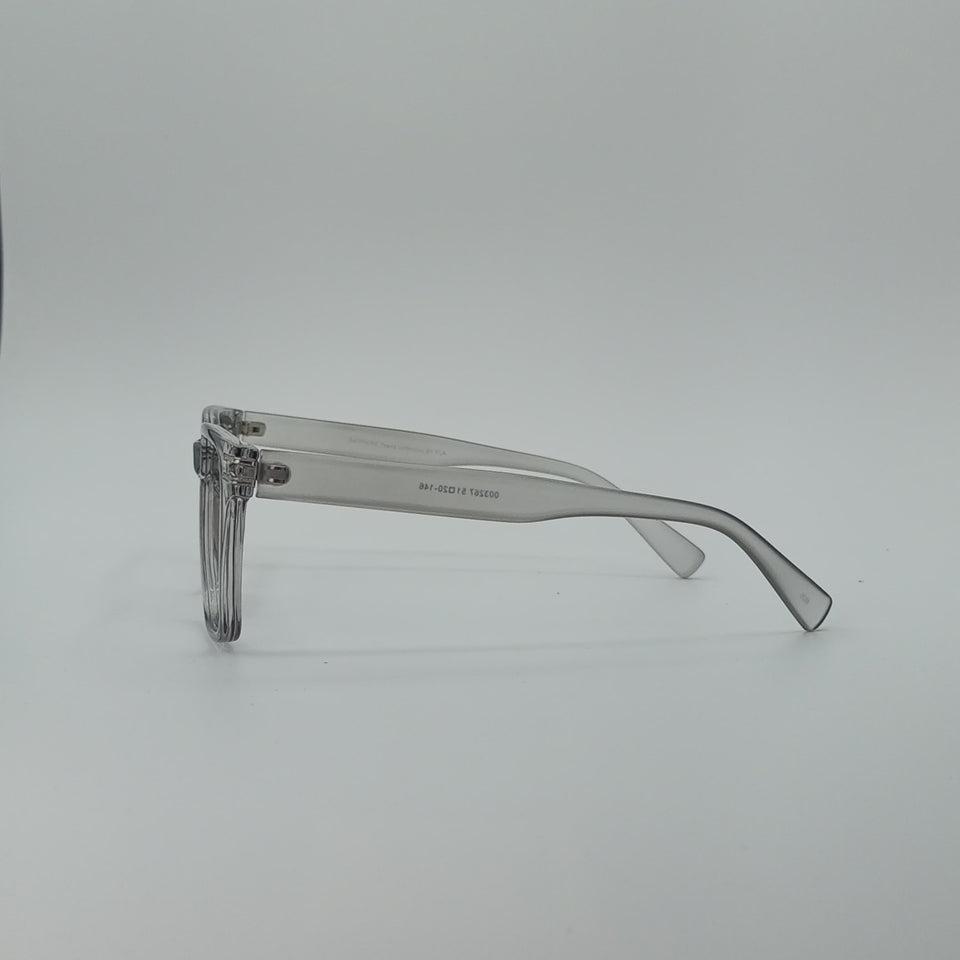 Crystal Edge Grey Frame Men's Optics-415