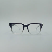 Rectangular Shadow Fade Black Frame Men’s optics-416