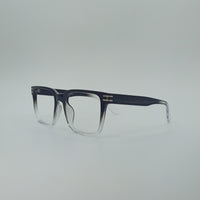 Rectangular Shadow Fade Black Frame Men’s optics-416