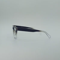 Rectangular Shadow Fade Black Frame Men’s optics-416