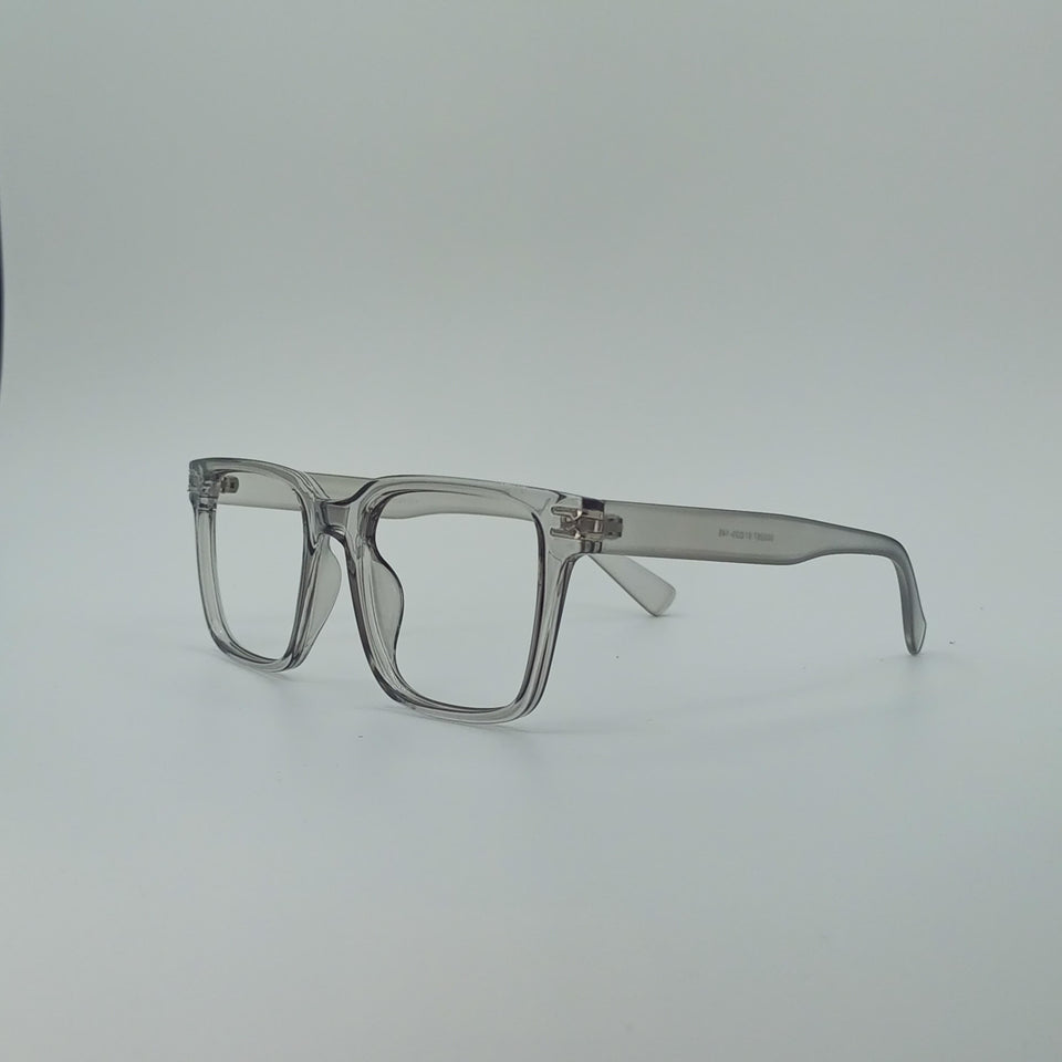 Crystal Edge Grey Frame Men's Optics-415