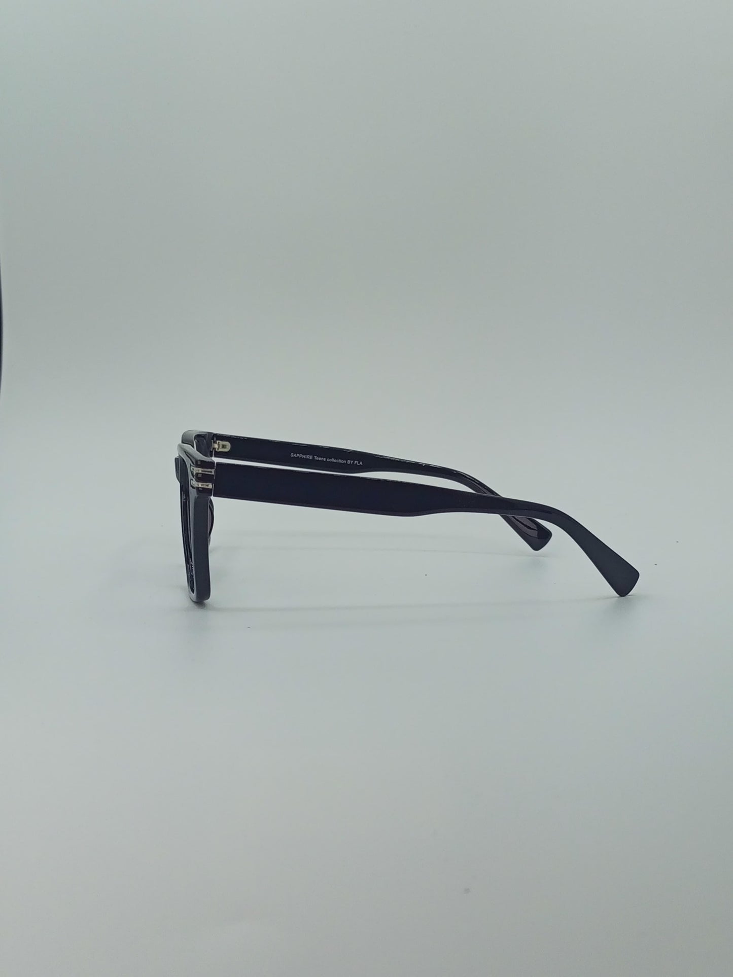 Rectangular Onyx Black Frame Men’s Optics-417