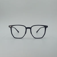 Bold Square Jet Black Edge Men’s Optics-418