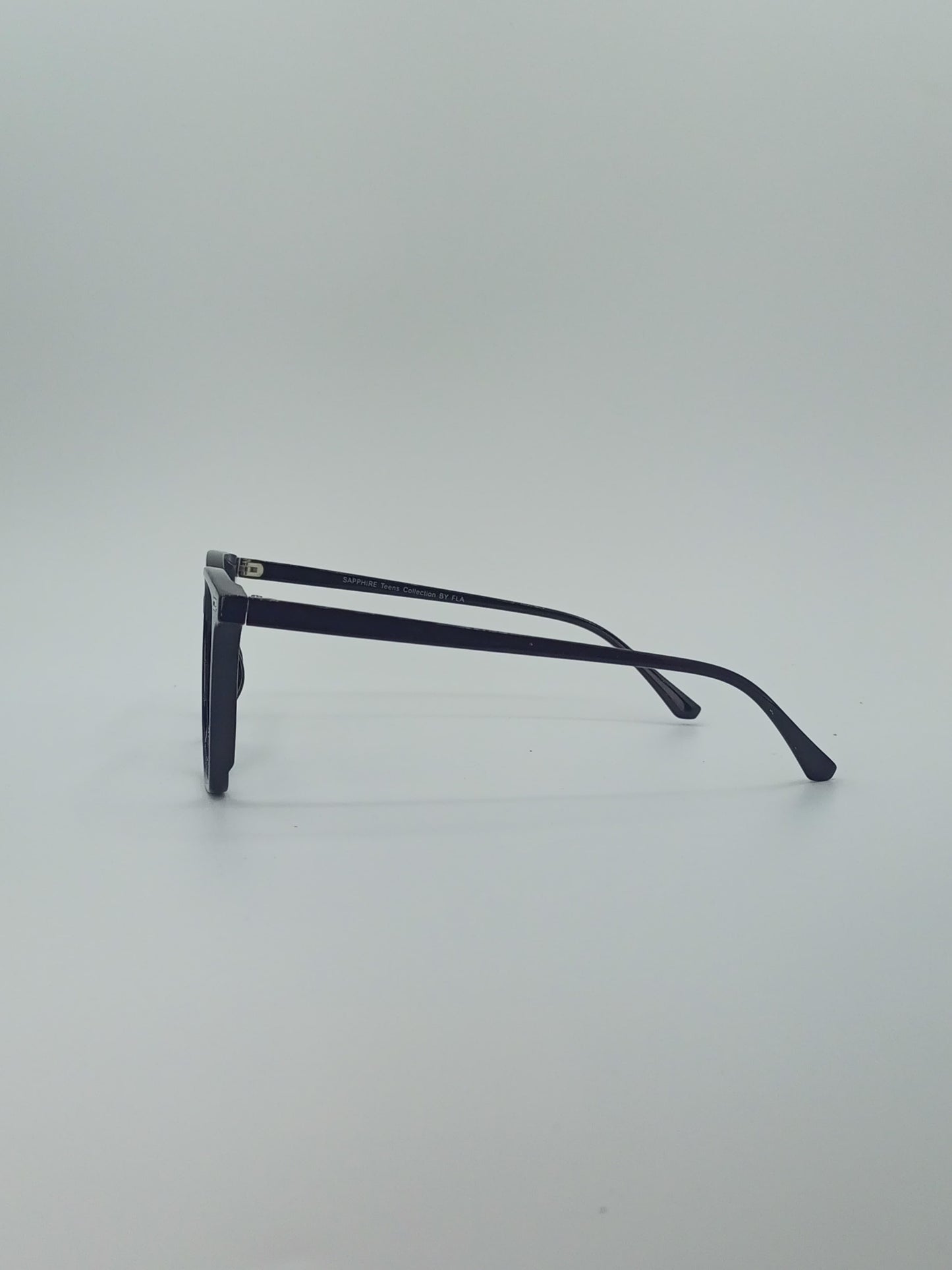 Bold Square Jet Black Edge Men’s Optics-418
