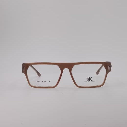 Square SandLite Mocha Frame Optics-425