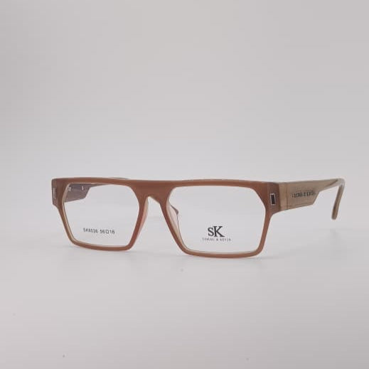Square SandLite Mocha Frame Optics-425