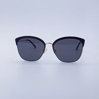 Black Frame Cat-Eye Sunglasses Gradient Lenses-238