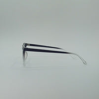 Gradient Black-Clear Frame Square Optics Transparent Lenses-429