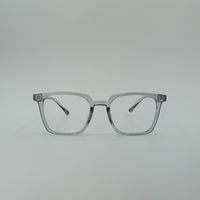 Clear Frame Side View Square Optics Transparent Lenses-430