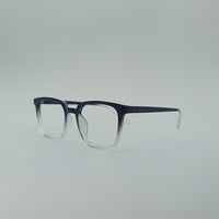 Gradient Black-Clear Frame Square Optics Transparent Lenses-429