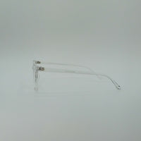 Clear Frame Square Optics Transparent Lenses-428