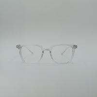 Clear Frame Square Optics Transparent Lenses-428