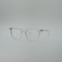 Clear Frame Square Optics Transparent Lenses-428