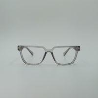 Gray Square Frame Eyewear Optics-434