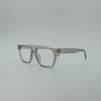 Gray Square Frame Eyewear Optics-434
