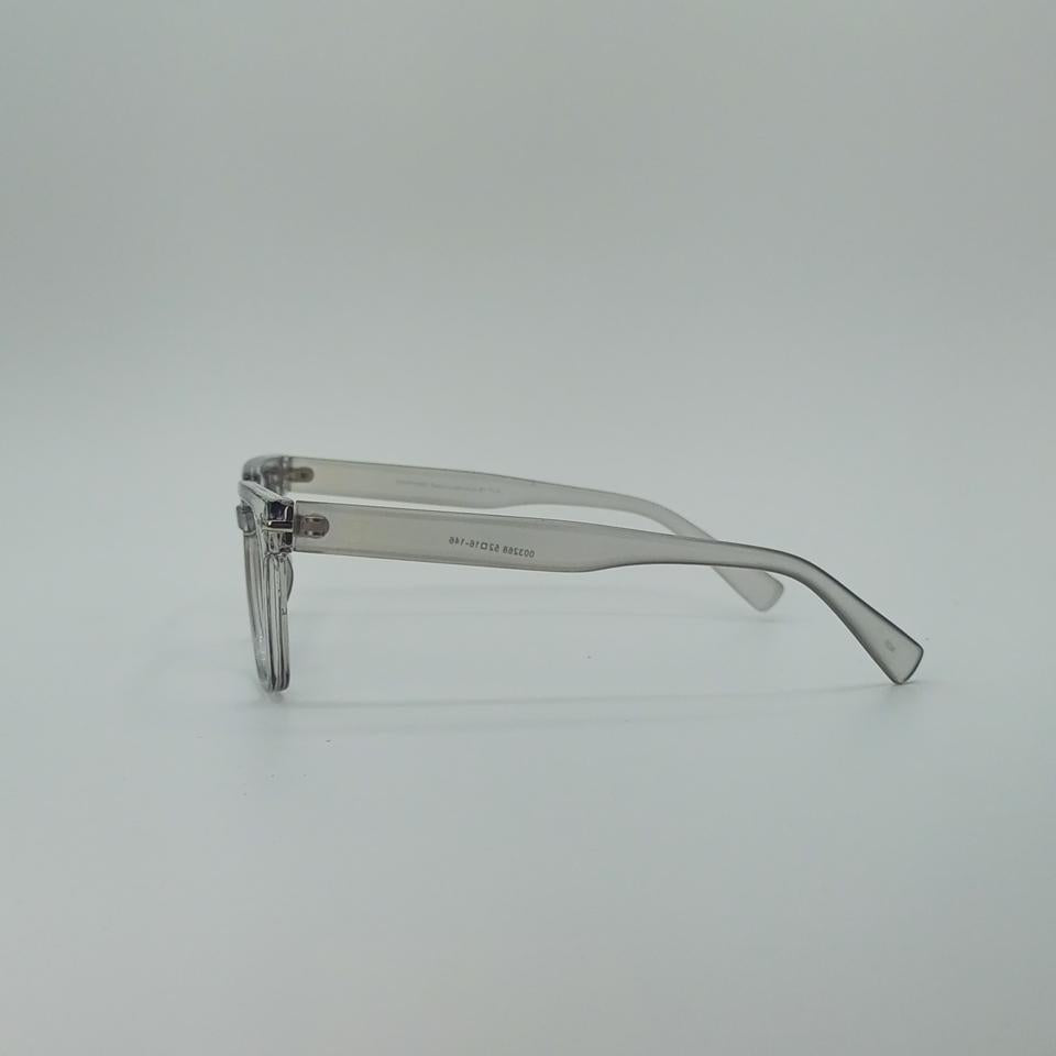 Gray Square Frame Eyewear Optics-434