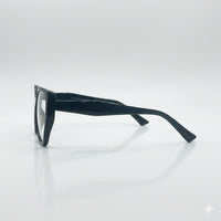 Cat Eye Black Frame Women's Optics-376