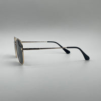 Retro Aviator Thin Golden Frame Polarized Sunglasses-204