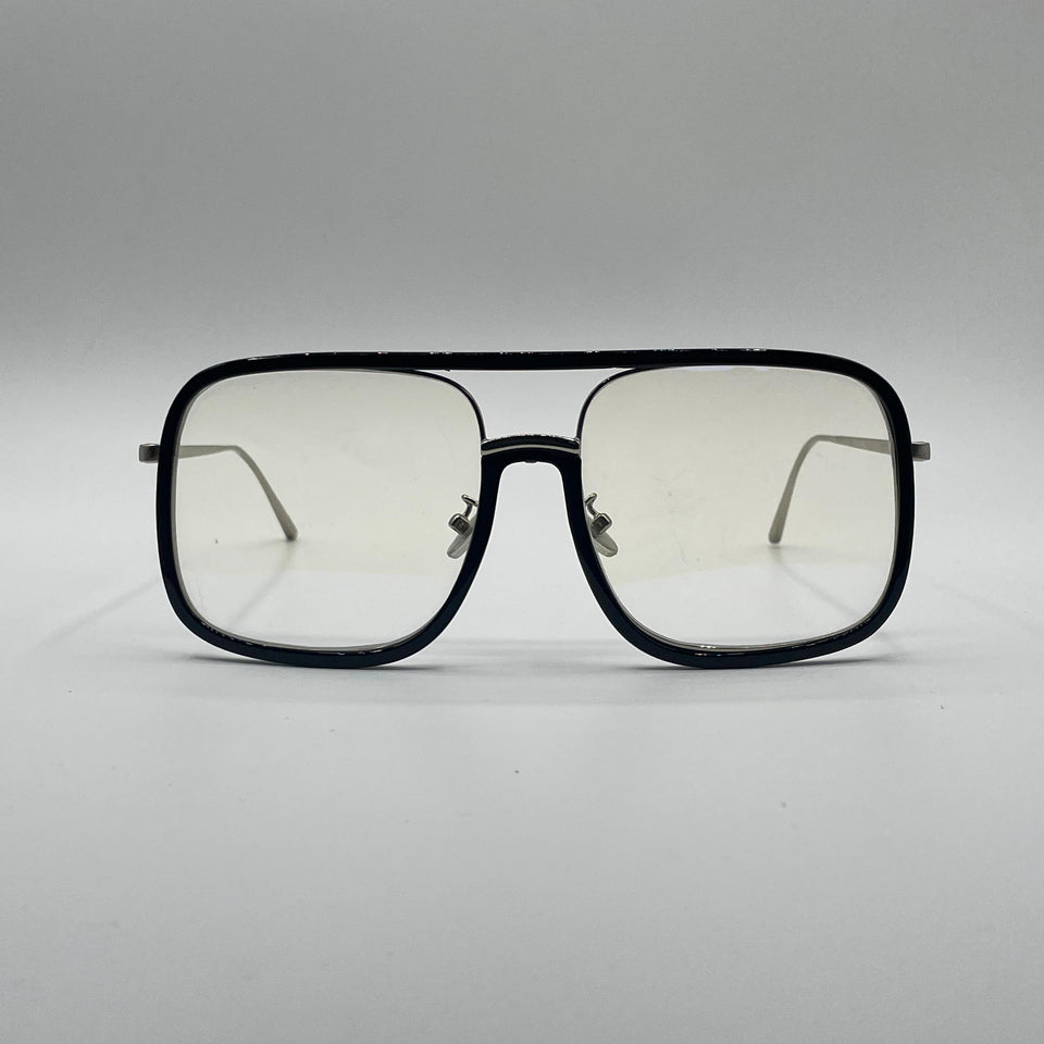 Soft Square Black Frame Optics-414