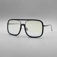 Soft Square Black Frame Optics-414