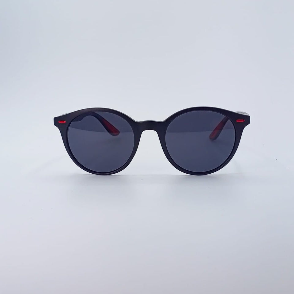 Round Black Men’s Sunglasses-214