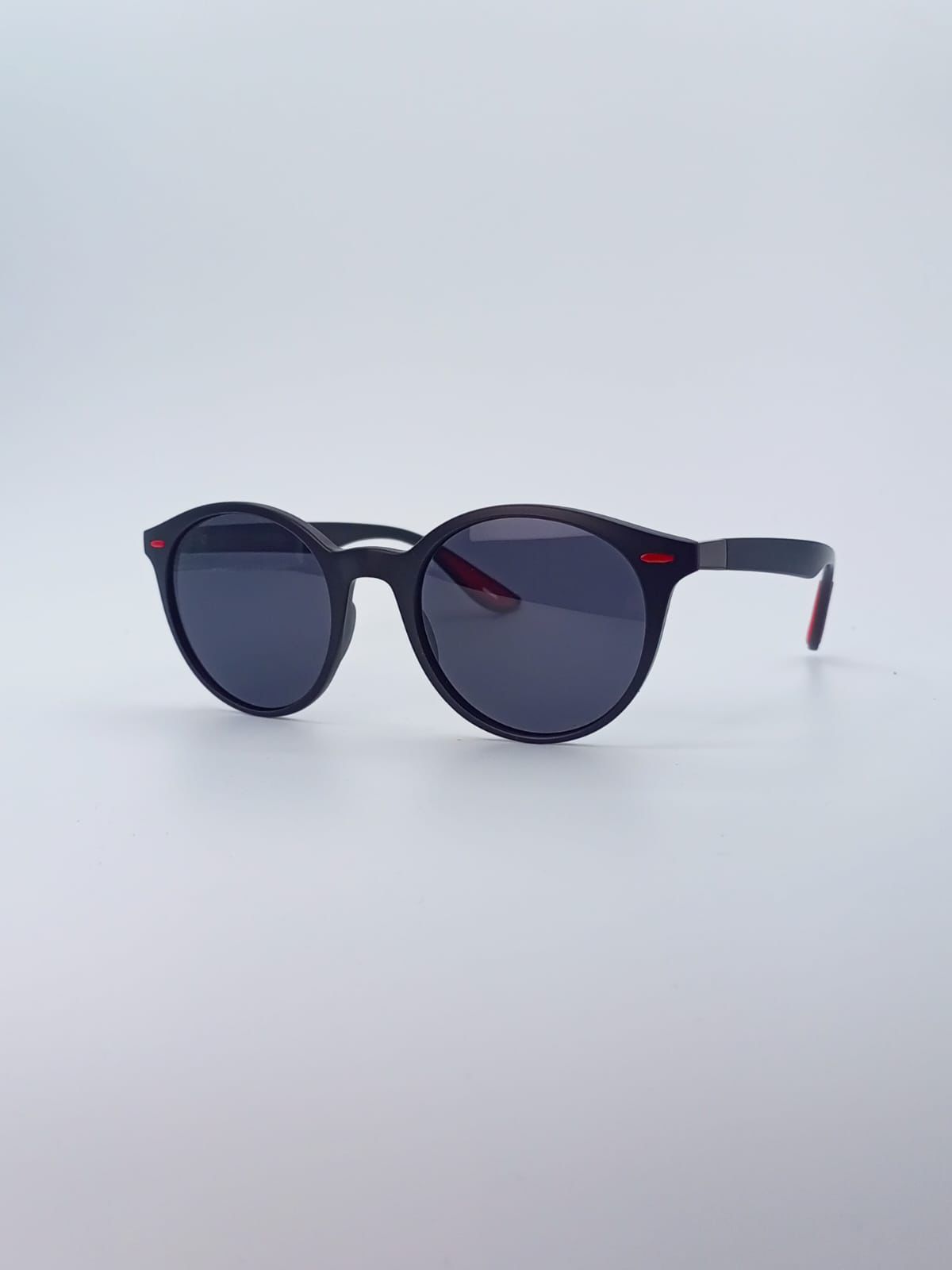 Round Black Men’s Sunglasses-214