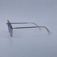 Rounded Vivid Horizon Gradient Men’s Sunglasses-219