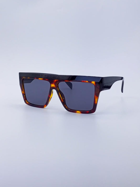Square Oversized Tortoise Men’s Sunglasses-216