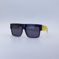 Sharp Angular Edge Black Men’s Sunglasses-218
