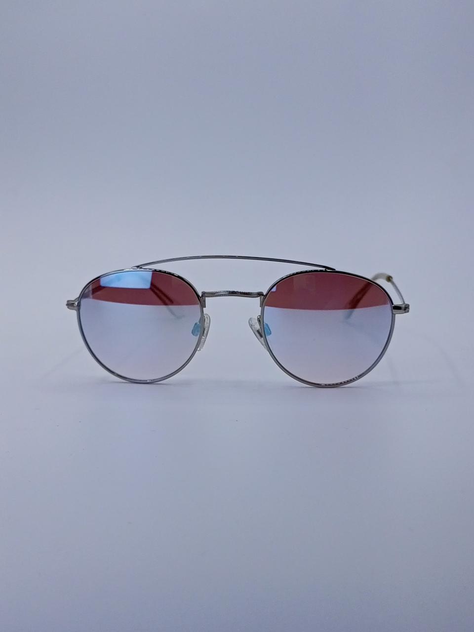 Rounded Vivid Horizon Gradient Men’s Sunglasses-219