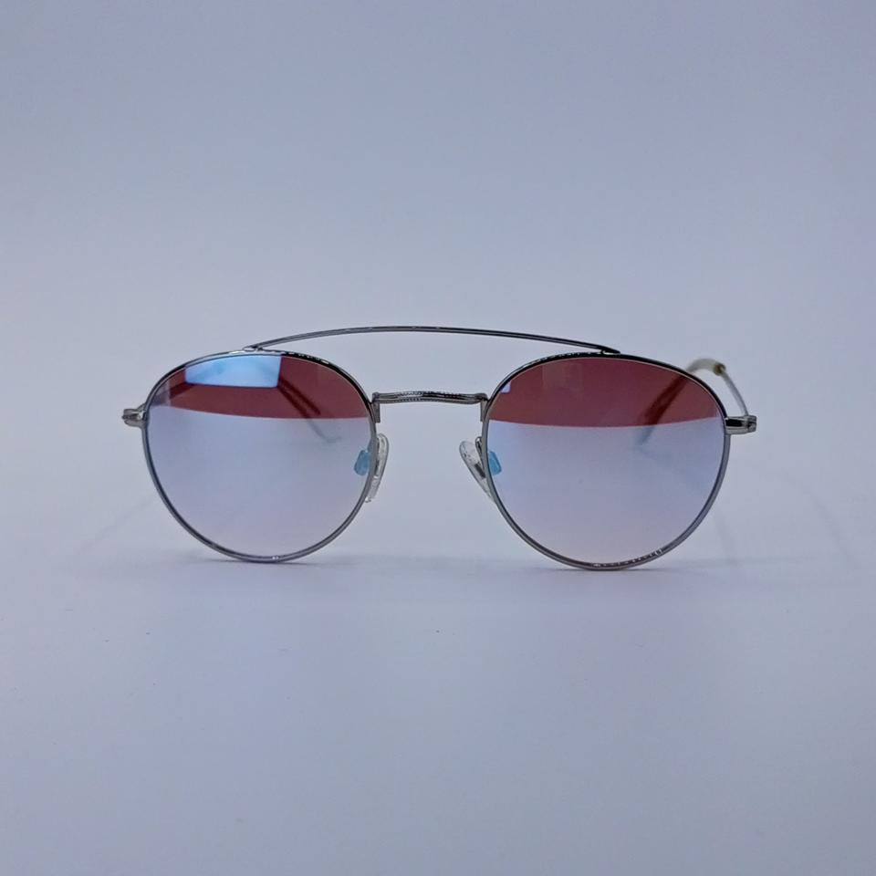 Rounded Vivid Horizon Gradient Men’s Sunglasses-219