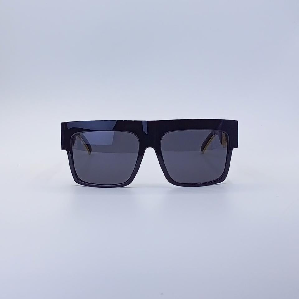 Sharp Angular Edge Black Men’s Sunglasses-218