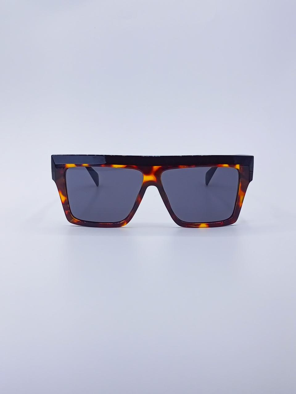 Square Oversized Tortoise Men’s Sunglasses-216