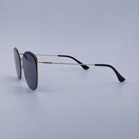 Black Frame Cat-Eye Sunglasses Gradient Lenses-238