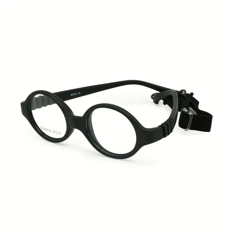 Circular Black Frame Kids Optics-289