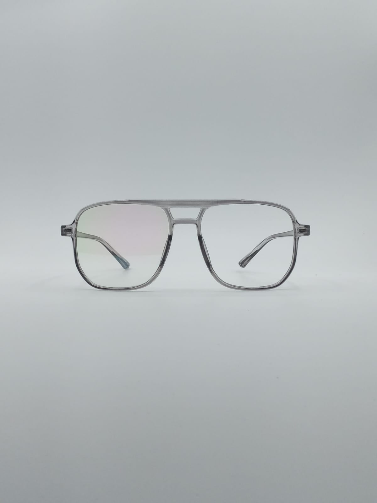 Acetate Grey Men's Frame Optics-019