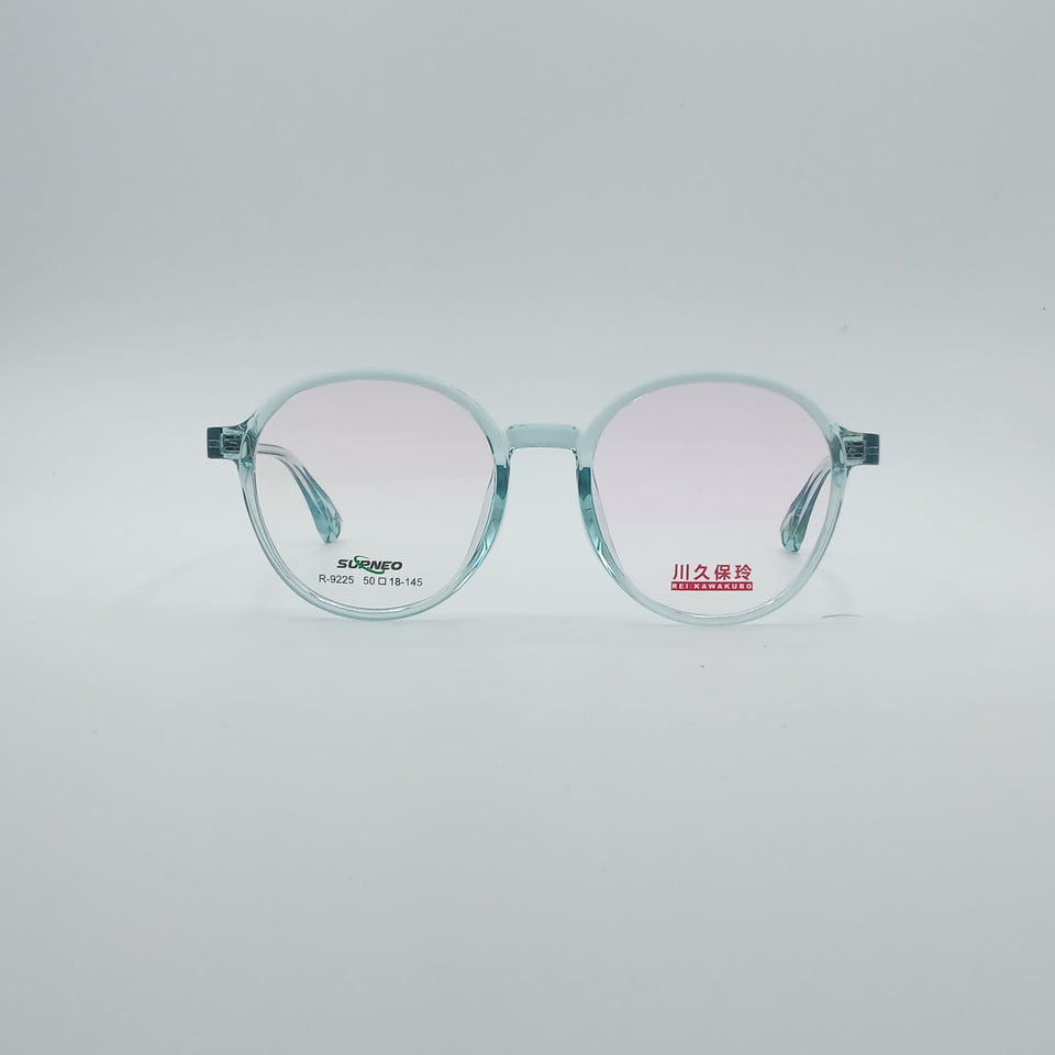 Circular Blue Frame Unisex Optics-161