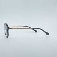 Aviator Geometrical Black Frame Men's Optics-237