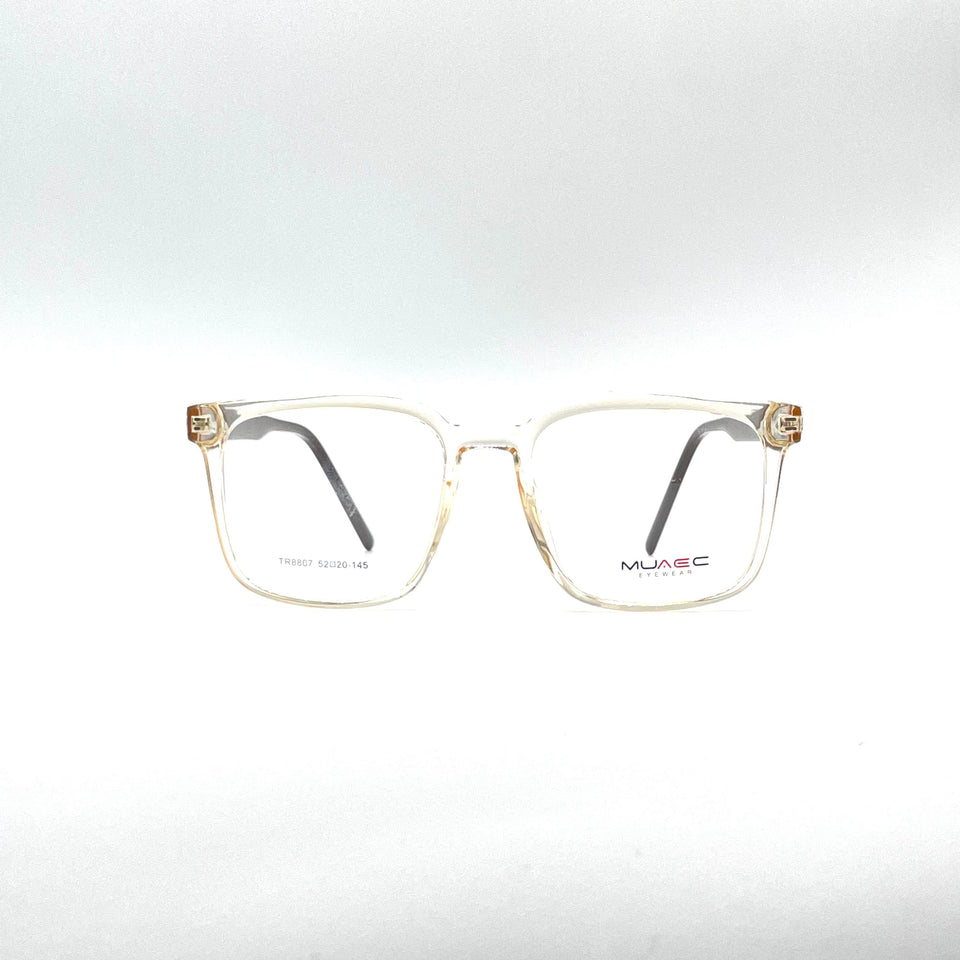 Soft Square Translucent Frame Men's Optics-287