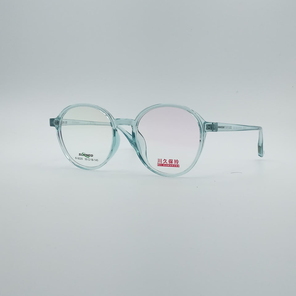 Circular Blue Frame Unisex Optics-161