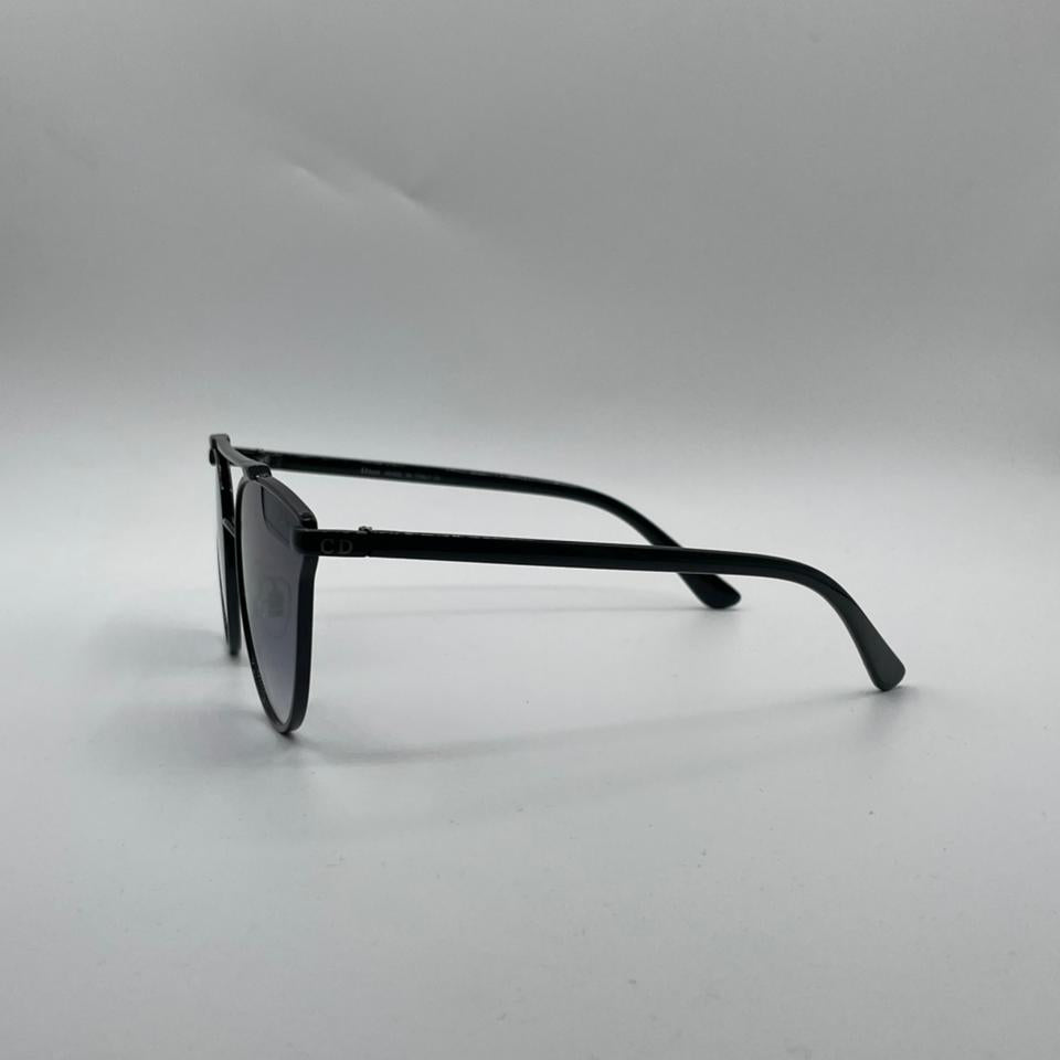 Round Aviator Black Frame Sunglasses-139