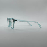 Acetate Translucent transparent green Frame Men's Optics-281