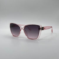 Cat Eye Pink Frame Women's Sunglasses-149