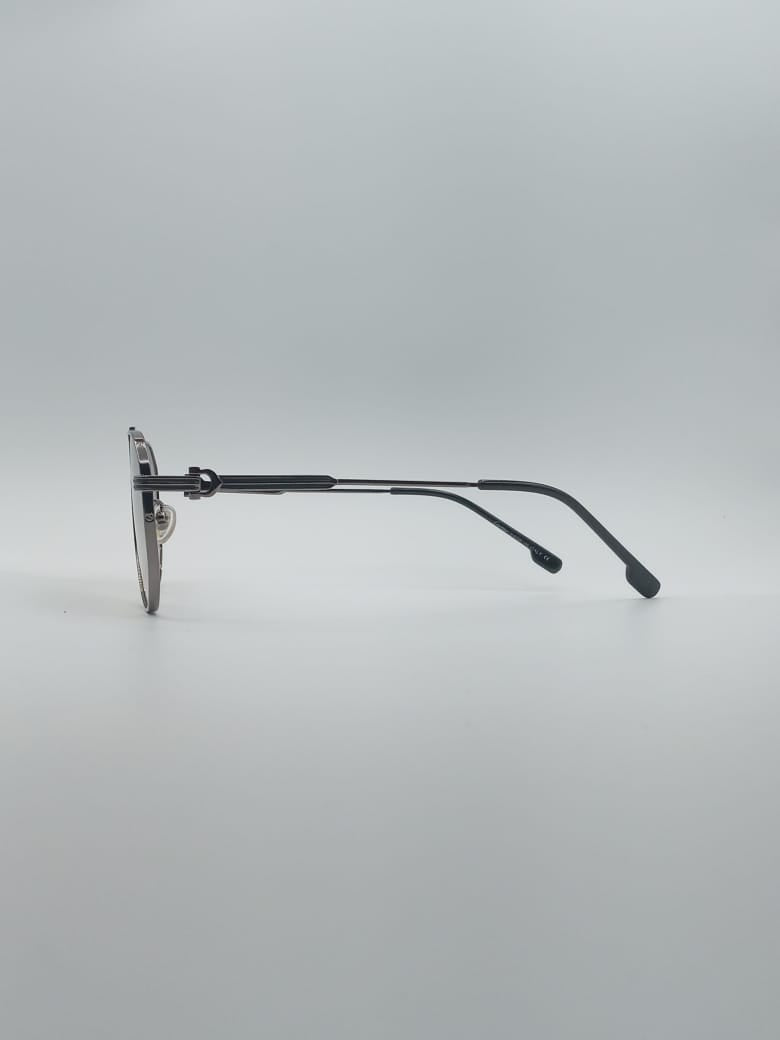 Aviator Grey Frame Men's Sunglasses-074
