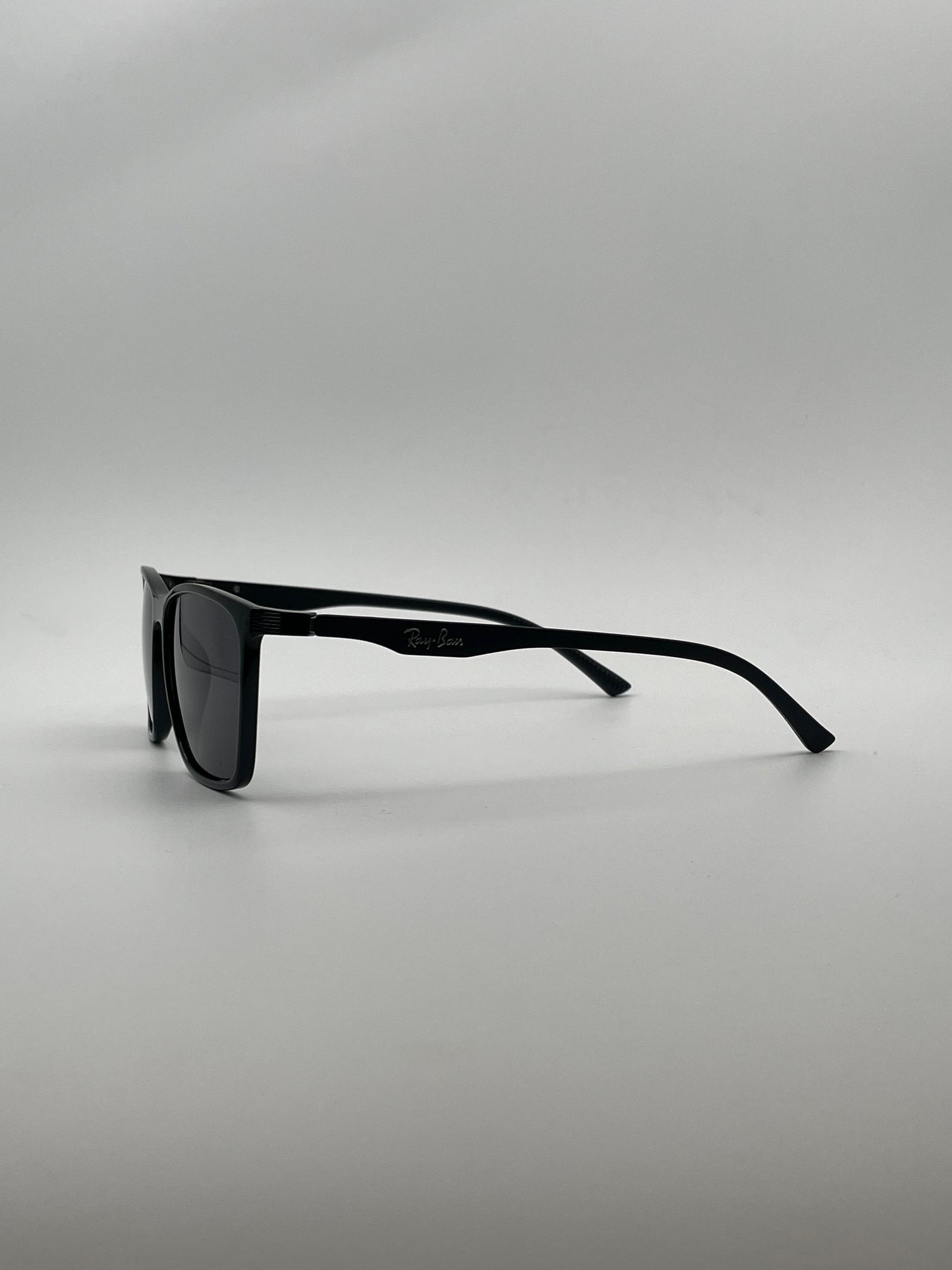 Acetate Black Frame Men Sunglasses-121