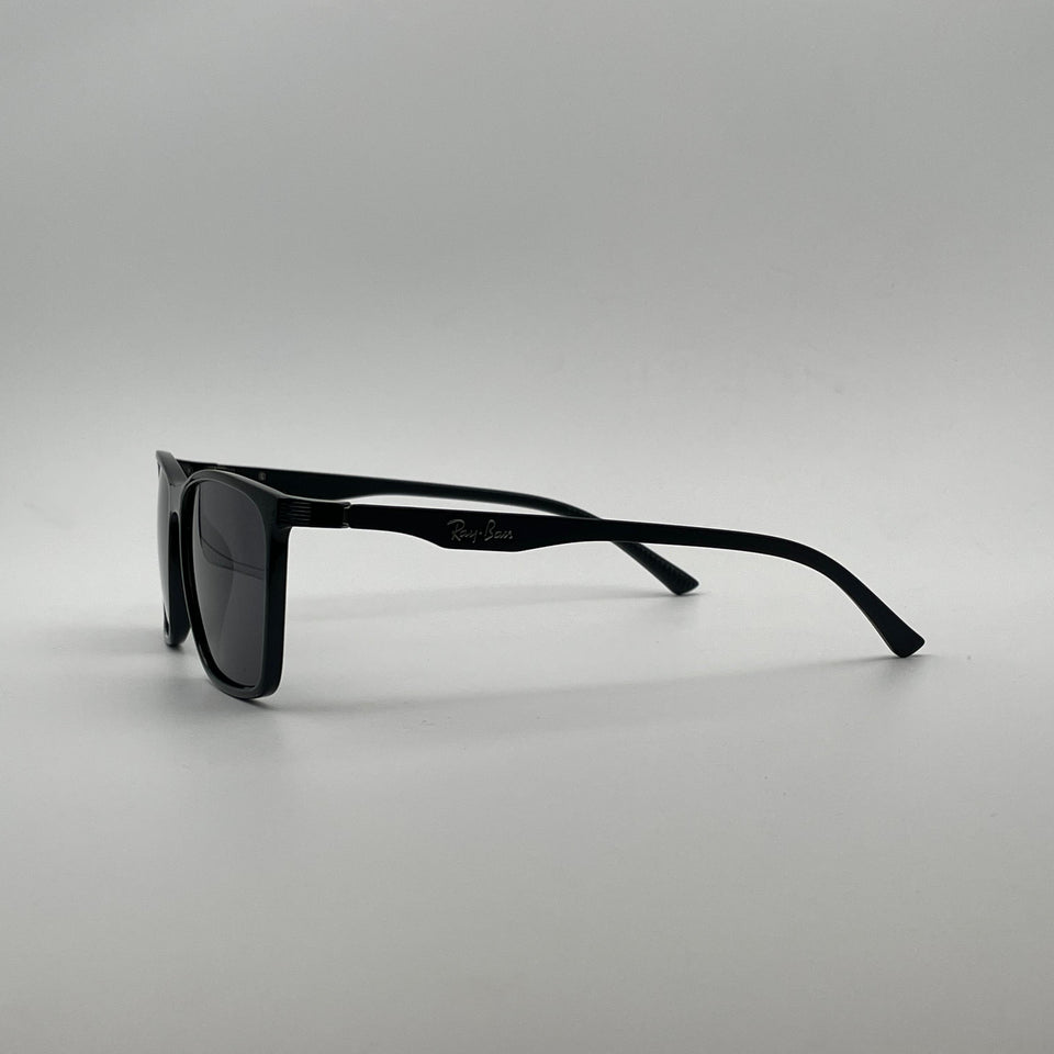 Acetate Black Frame Men Sunglasses-121