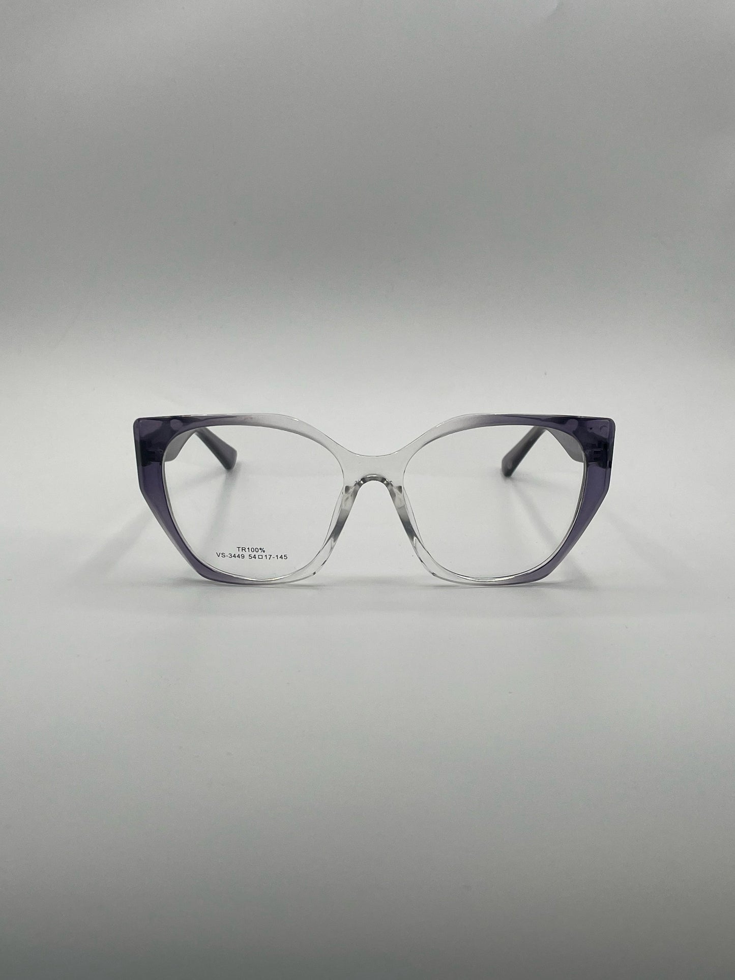 Cat Eye Black & White Frame Women's Optics-358