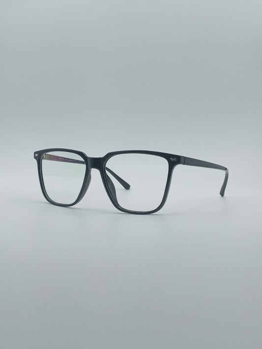 Acetate Black Frame Unisex Optics-041
